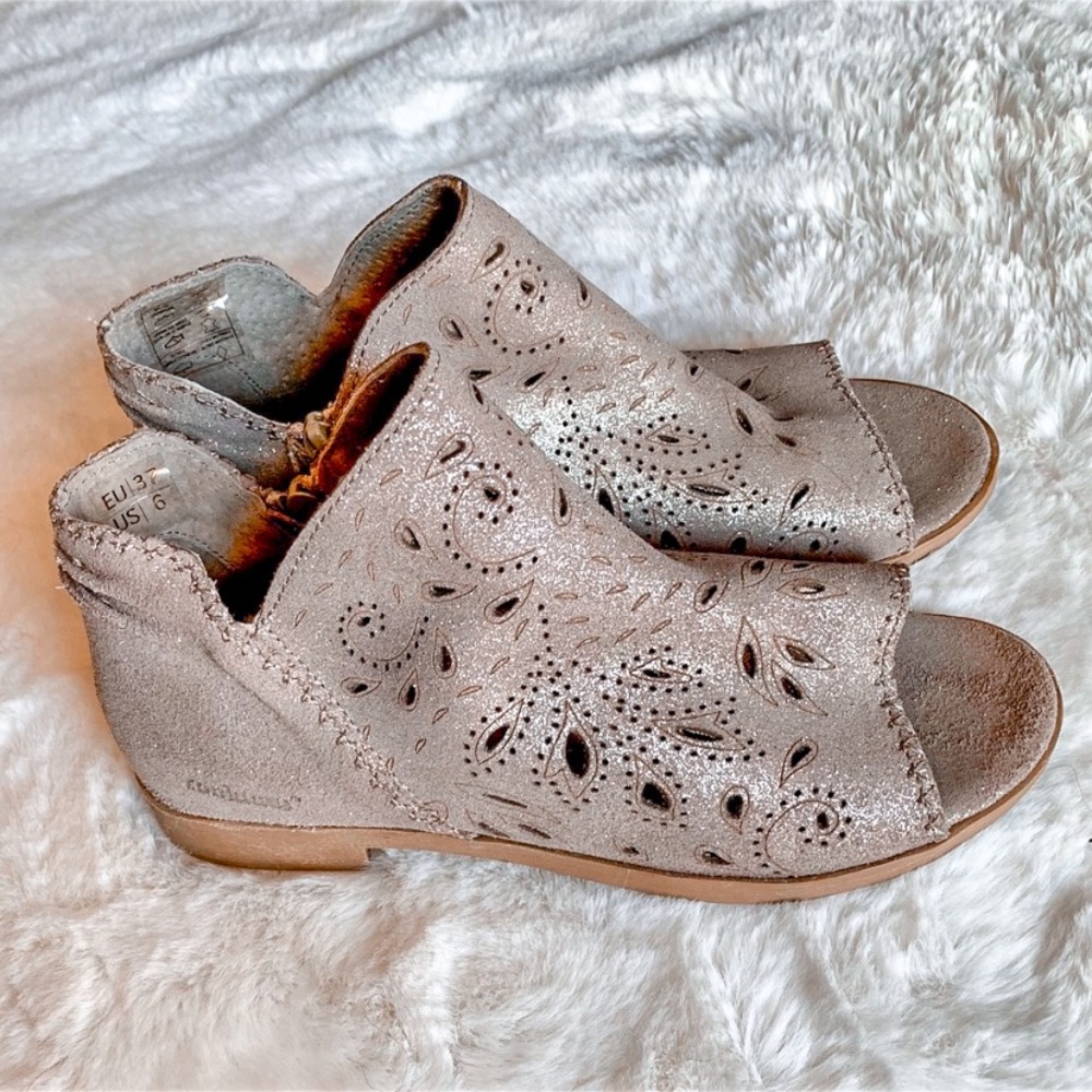 Coolest Amelia Open Toe Sparkle Sandal